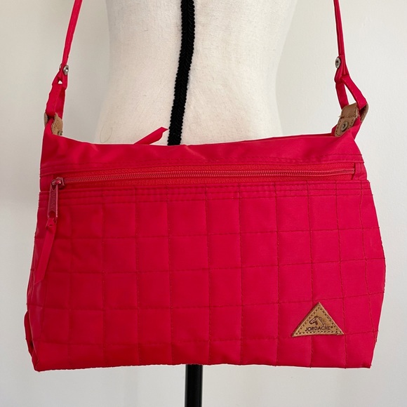 Vintage Handbags - SOLD :: Vintage 80s Jordache Quilted Crossbody Shoulder Bag